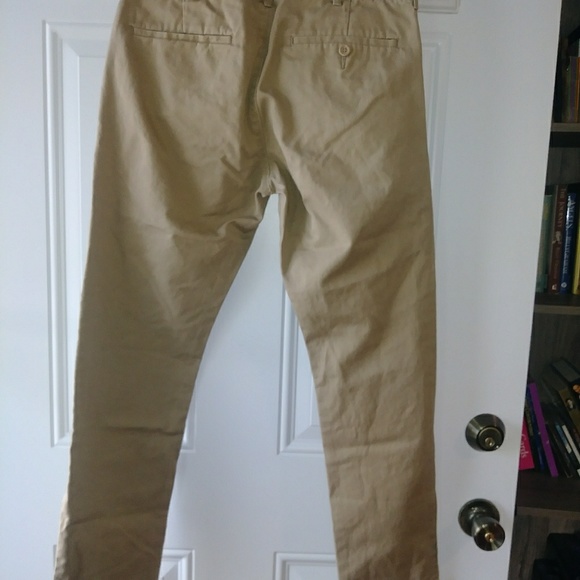 J Crew The Druggs khaki mens pants size 30 - Picture 2 of 4